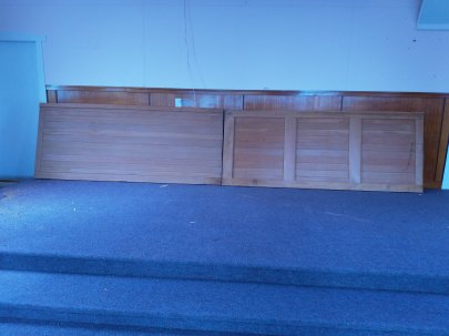 P1 Vestry - internal doors